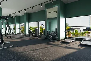Gymnasium at DTC Still Waters